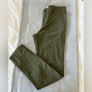 Jack and Jones Men's Forest Green Chinos